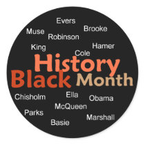 BLACK HISTORY MONTH Sticker