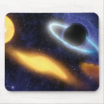 Black Hole and Star Mouse Pads