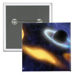 Black Hole and Star Pinback Buttons