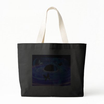 Black Hole & Butterflies Bags by FunnyFloridian
