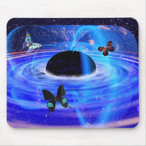 Black Hole & Butterflies mousepads