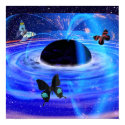 Black Hole & Butterflies posters