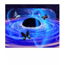 Black Hole & Butterflies t-shirts