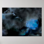 Black Hole & Companion Star Posters