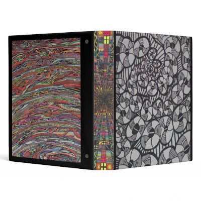 Black Hole Donut Factory Drawing Binders by amazingb