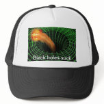 Black hole trucker hats