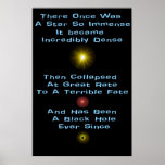 Black Hole Limerick Posters