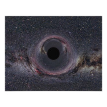 Black Hole Milky Way Invitations
