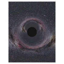 Black Hole Milky Way Customized Letterhead