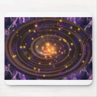 black hole mouse pad by Randomabstract