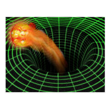 Black Hole postcard