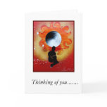 Black Hole Sun Behind Shadow Man Cards
