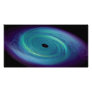 Black Hole Tie Personalized Photo Card