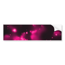 Black Hole X-Ray Pink Space Bumper Stickers