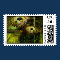 Black holes in green space postage by talisbird Black holes in green space postage