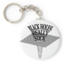 Black Holes Really Suck Key Chain