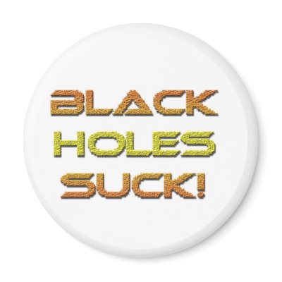 Black-Holes-Suck Fridge Magnets by Moondial