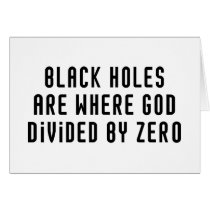 Black Holes Zero cards by LabelMeHappy Black Holes Zero cards