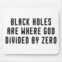 Black Holes Zero mousepads