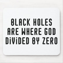 Black Holes Zero Mousepads
