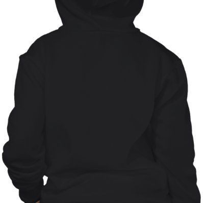 Black Hooded Girls Gymnastics Jacket Zip Custom