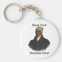 Black Hoof Key Chains