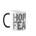Black Hope Fear Mug