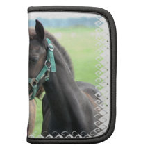 Black Horse Design Wallet Folio Folio Planners