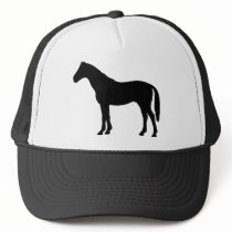 black horse - horses hats by Tomaniac black horse - horses hats