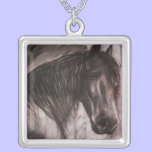 Black Horse Necklace Pendant necklaces