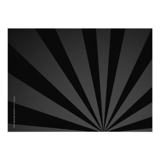 Black Hot Red Lights Bachelor Party Invitation