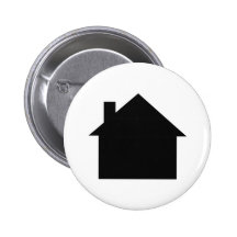 black house icon pin