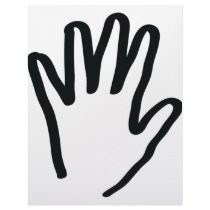 black human hand letterhead by Tomaniac black human hand letterhead