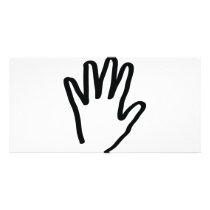black human hand photo cards by Tomaniac black human hand photo cards