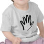 black human hand shirts