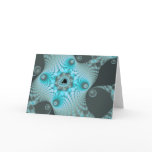 Black Ice2 Greetings Card