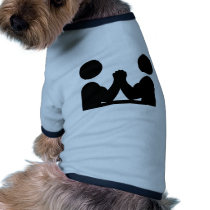 black Indian wrestling icon pet clothing
