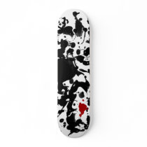 BLACK INK | make your own background Skate Decks