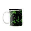 Black Irish mugs