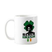 Black Irish mugs