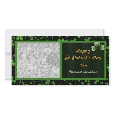 Black Irish Photo Greeting Card by Spice