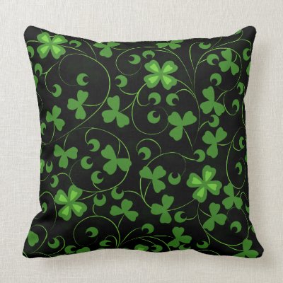 Black Irish Pillow Mojo_throwpillow