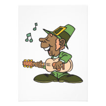 Black Irish Pride Personalized Invitation