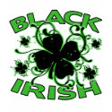 Black Irish St Patricks Day t-shirts