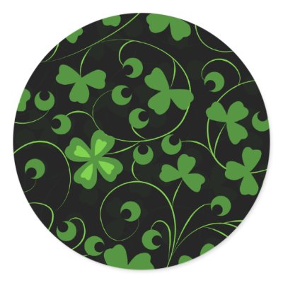 Black Irish Stickers by Spice