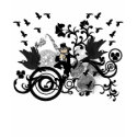Black Irish Swirls and Leprechauns t-shirts