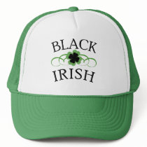 Black Irish Tshirt for St. Patrick's Day Hat