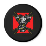 Black Iron Cross Hd Mc Engine magnets