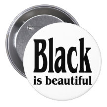Black Is Beautiful - African American Button
