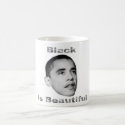 Black is Beautiful.Mug by SushiPolitics Black is Beautiful.Mug